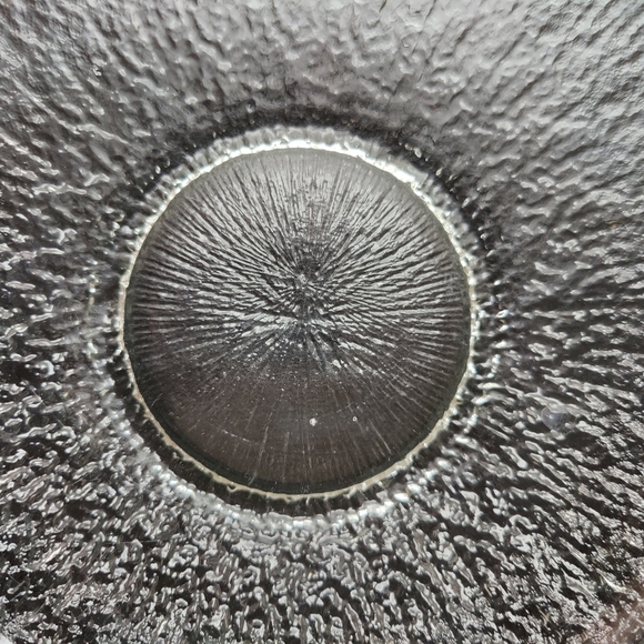 Vintage | Indiana Glass | Crystal Ice / Tree Bark | large serving bowl - Picture 6 of 11